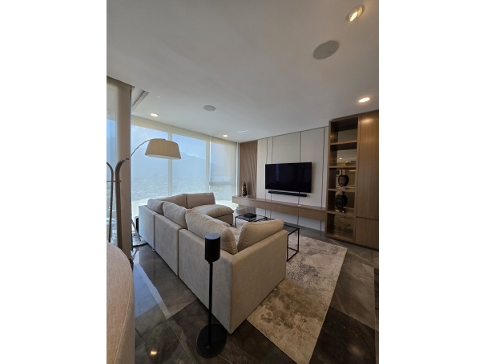 DEPARTAMENTO EN VENTA O RENTA AMUEBLADO DE LUJO CONDOMINIO FUENTES hz - 4