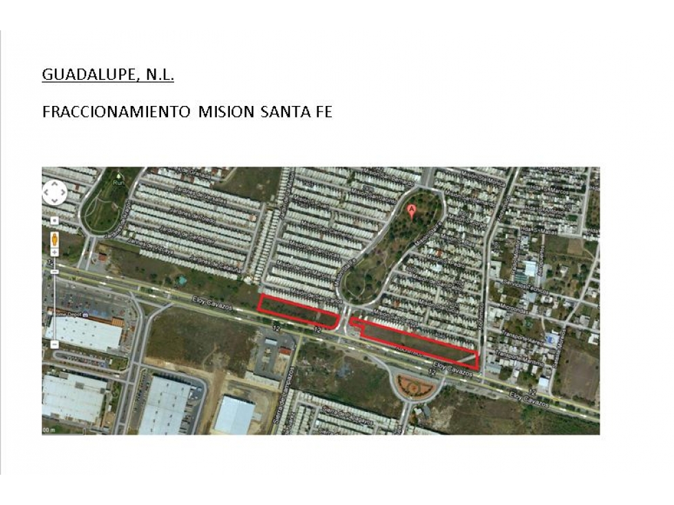 TERRENO EN ESQUINA RENTA AV ELOY Y AV XOCHIMILCO 1000 M 2 $ 40 Mil - 1