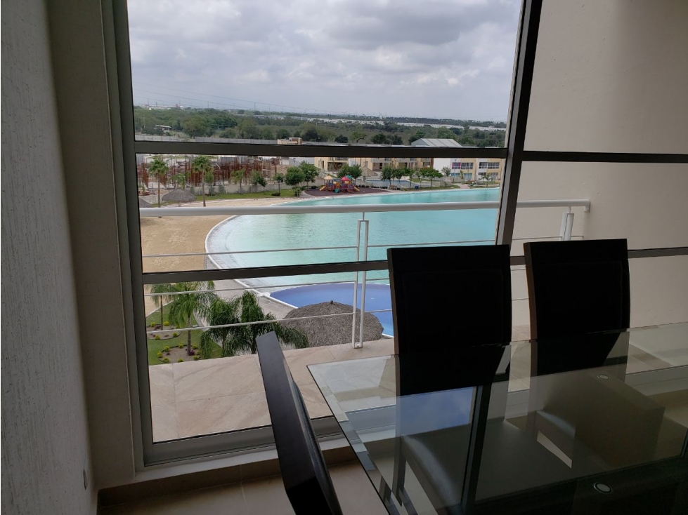 DREAM LAGOONS Departamento en Renta con PLAYA Privada en Apodaca MZC - 6