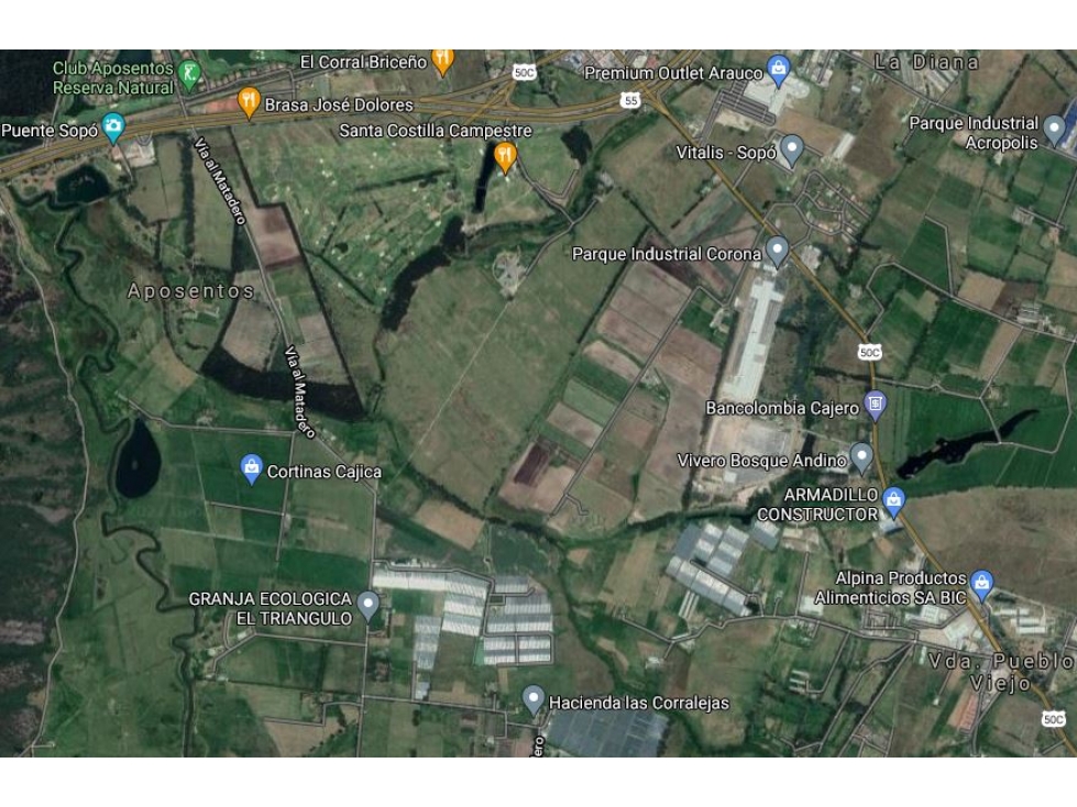Venta de Lote Industrial en Sopo 500.000 M2 — foto 2