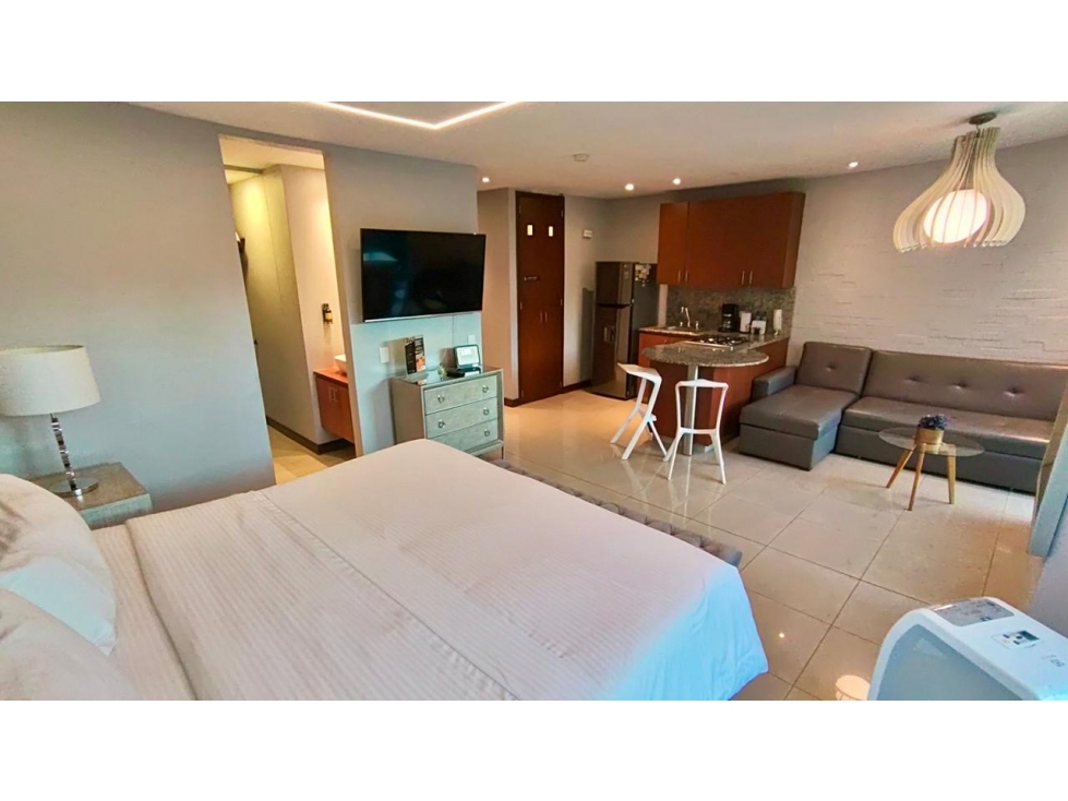 Vendo apartasuite amoblada para rentas cortas, Poblado Las Lomas — foto 5