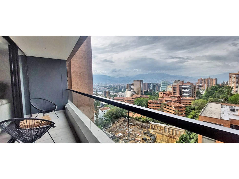 Moderno apto piso medio alto con linda vista sector Lalinde — foto 4