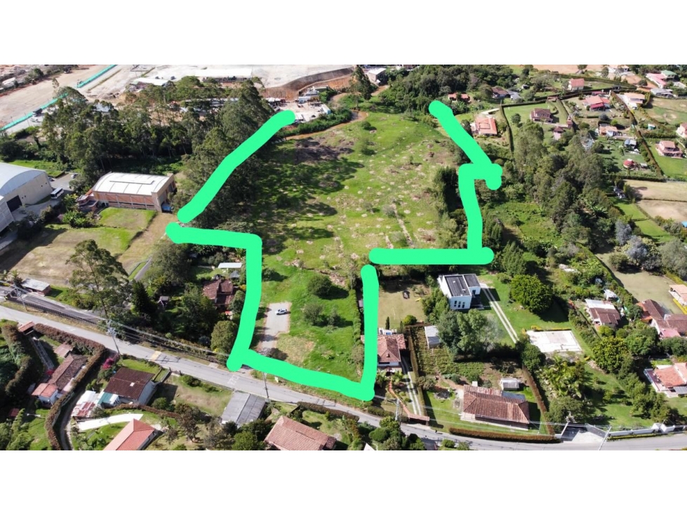 Vendo lote industrial en Guarne sector Toldas — foto 2