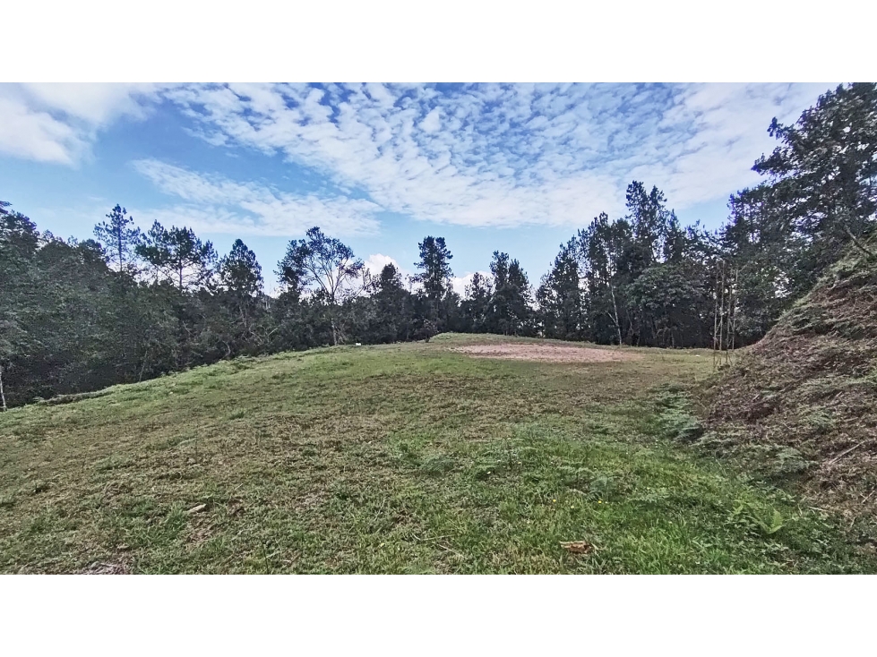 Vendo gran lote para 2 casas antes del alto de Palmas, unidad cerrada