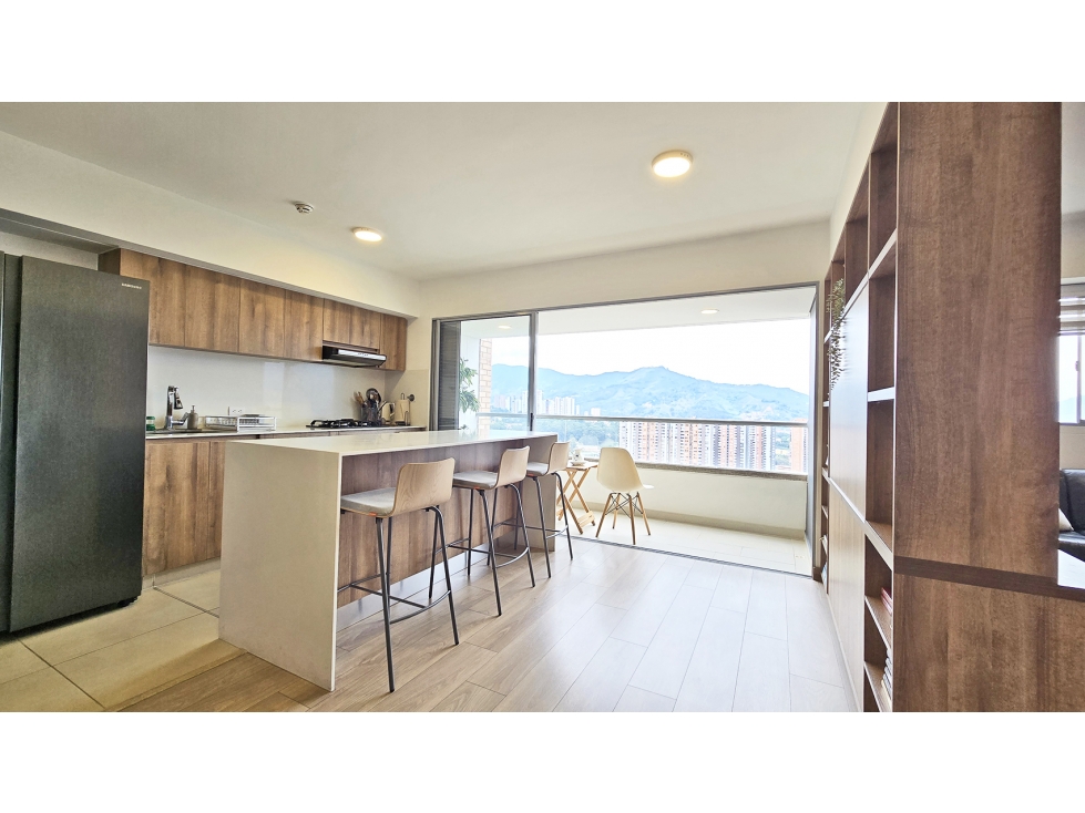 Vendo hermoso apto en Sabaneta, piso alto, super vista, U. completa — foto 5