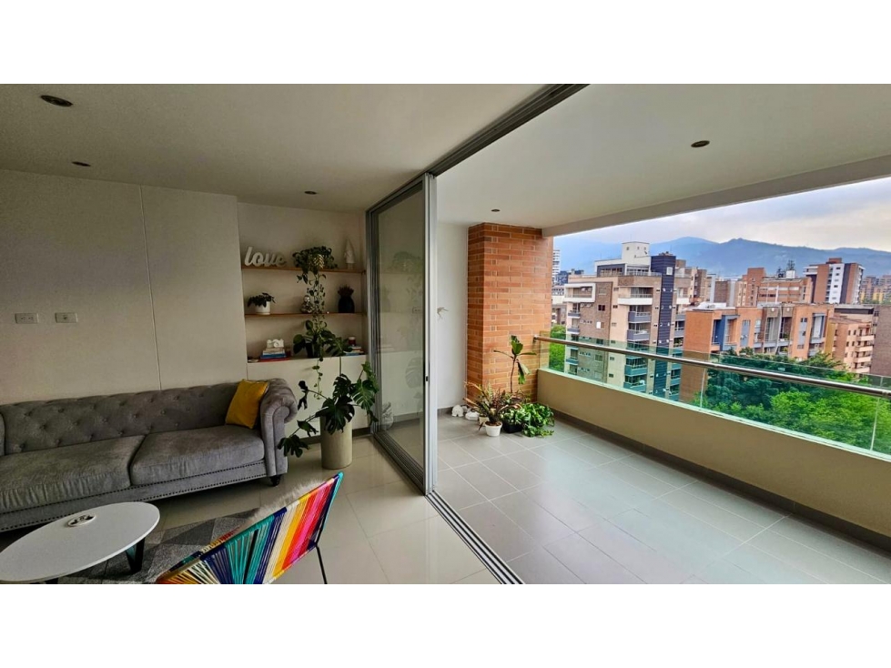 Moderno apto piso alto con vista definida en Envigado, Zúñiga — foto 2