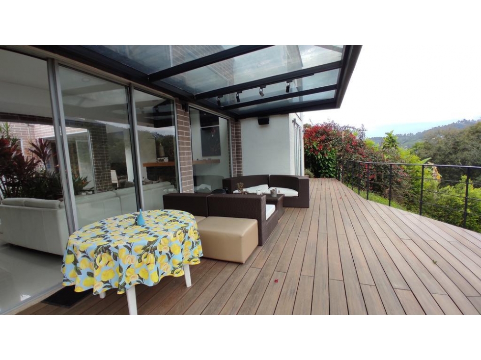 Moderna casa de 1 piso variante de Caldas en unidad cerrada - 4