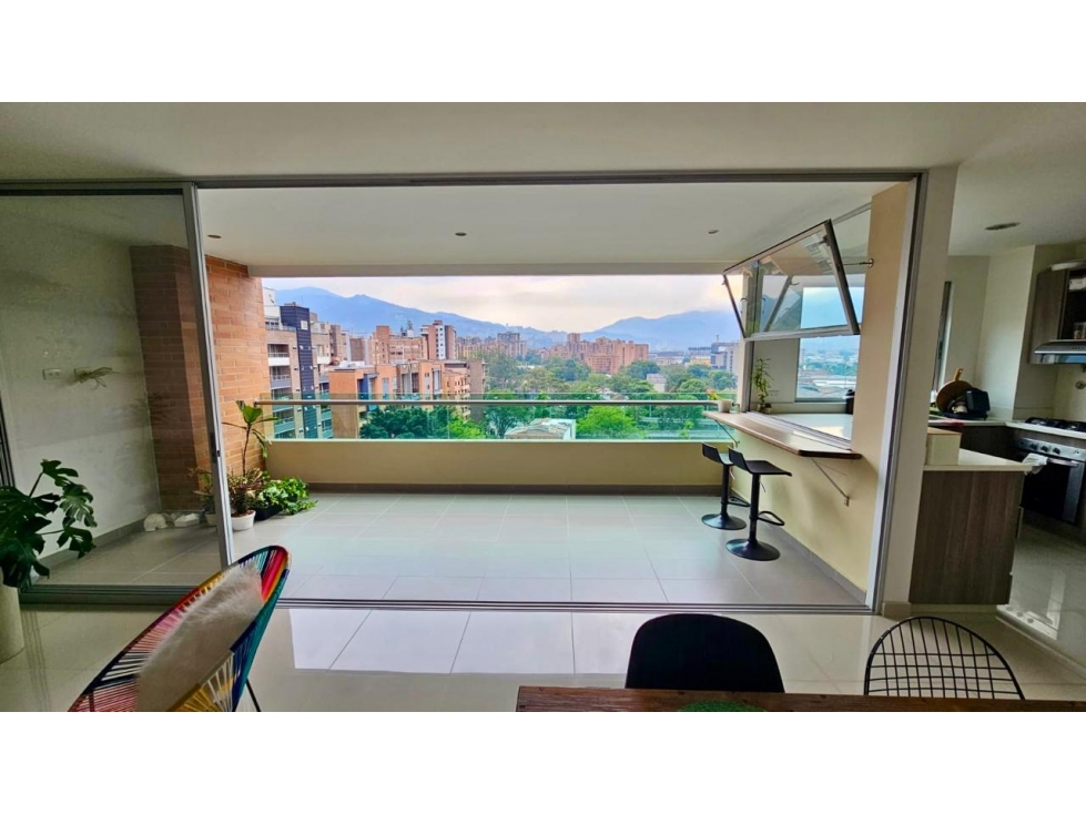 Moderno apto piso alto con vista definida en Envigado, Zúñiga — foto 5