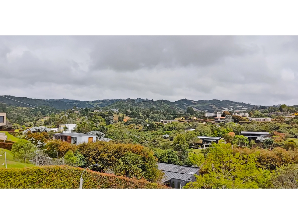 Vendo lote con vista y explanación lista Las Palmas antes del peaje