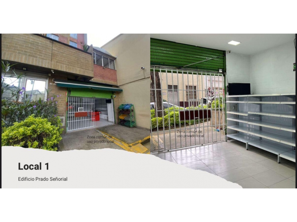 LOCAL EN VENTA EN PRADO COD 10014