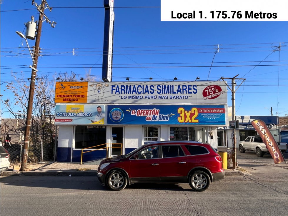 Locales en venta, Rentas Garantizadas. Col. San Antonio Juárez Chih. — foto 2