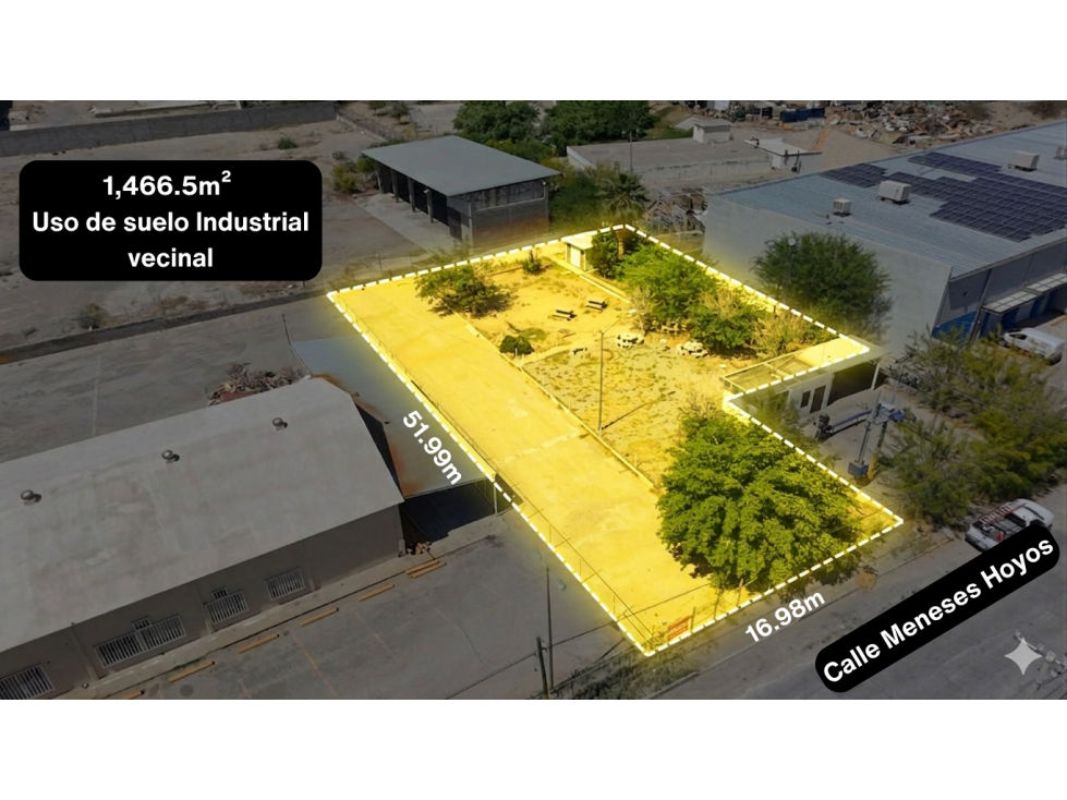 Oportunidad Logística en Venta | Terreno 1,466.5m