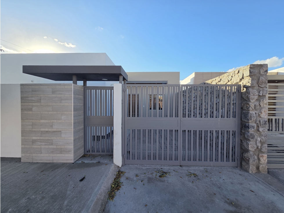 Casa Nueva de 1 Piso con Acabados Premium. Col. Anahuac.