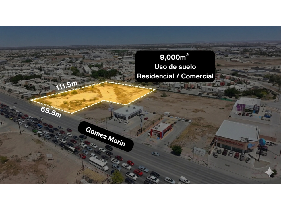 OPORTUNIDAD DE INVERSIÓN: TERRENO DE USO MIXTO EN ZONA PREMIUM