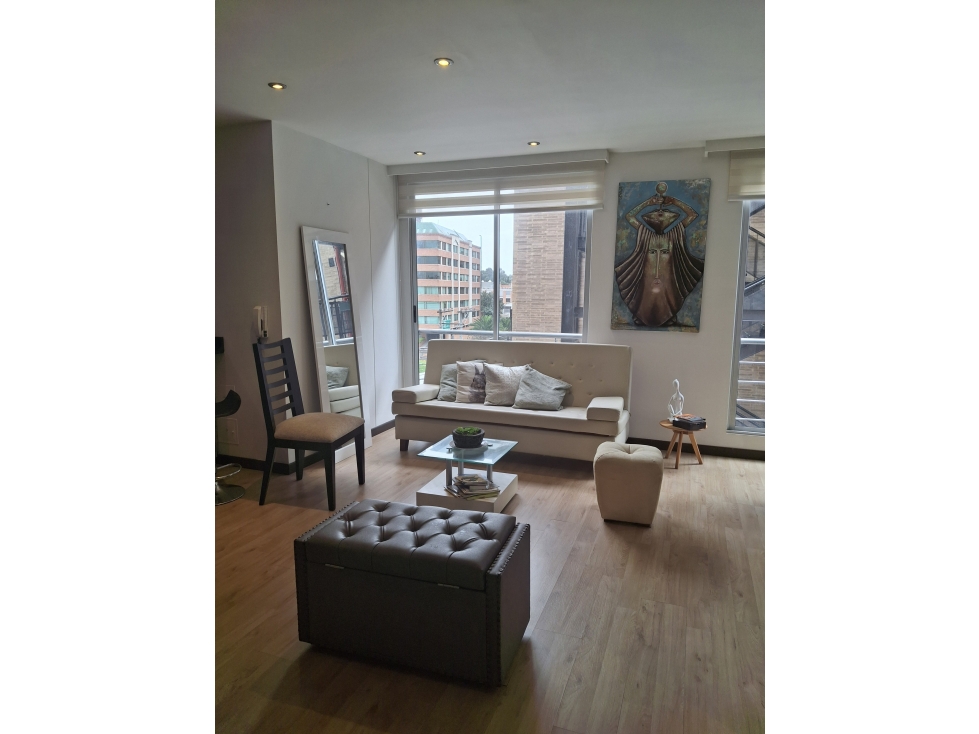 Apartamento amoblado para arriendo de 72 metros Santa Barbara — foto 4