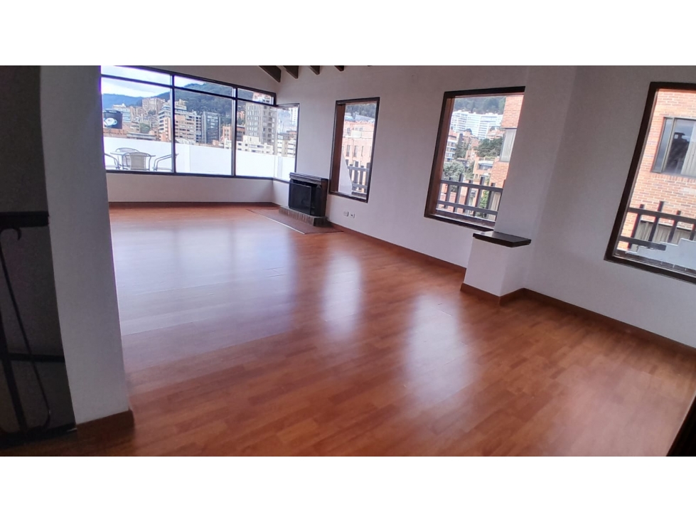 ARRIENDO DUPLEX EN EL NOGAL 2 HAB - TERRRAZA DE 35 M2 ULTIMO PISO