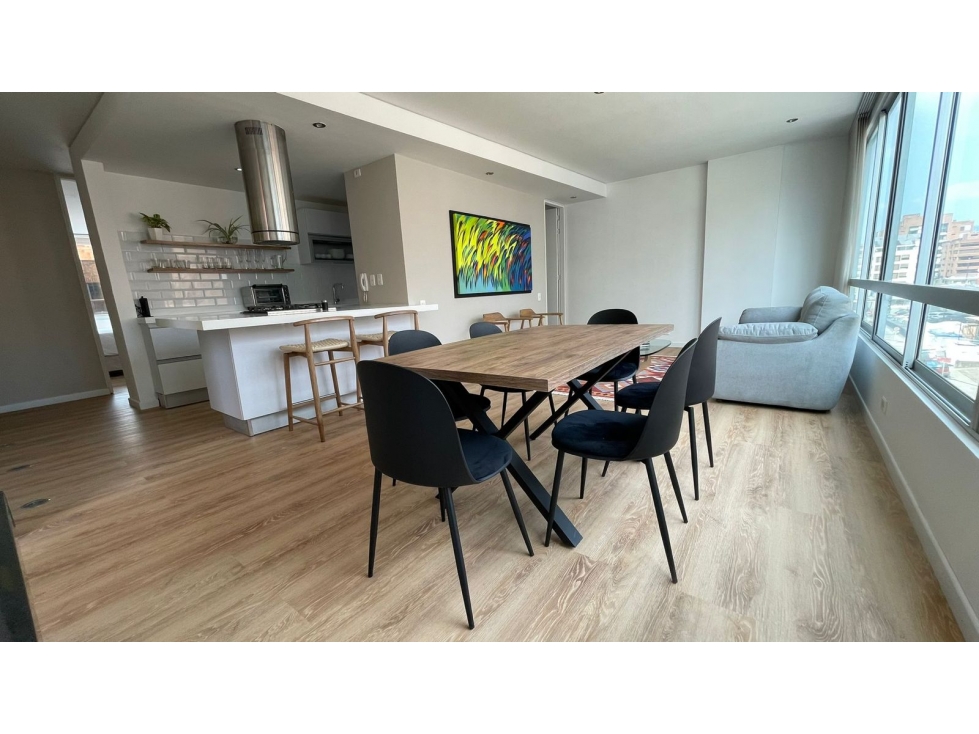 ARRIENDO MAGNIFICO APARTAMENTO AMOBLADO- CHICO - EXTERIOR-100 M2 — foto 2