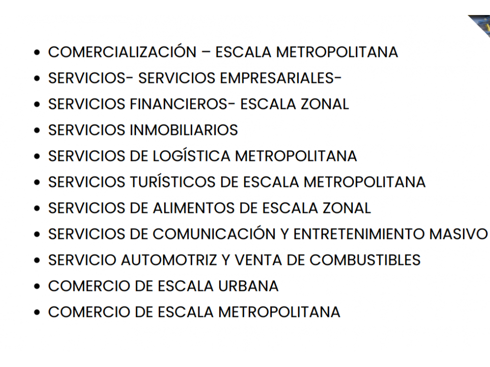 LOTE COMERCIAL DE SERVICIOS Y EMPRESARIAL CP - 1