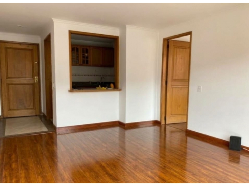 APARTAMENTO EN ARRIENDO EN EL VIRREY -VISTA A PARQUE- 50 M2 - 1 HAB — foto 3