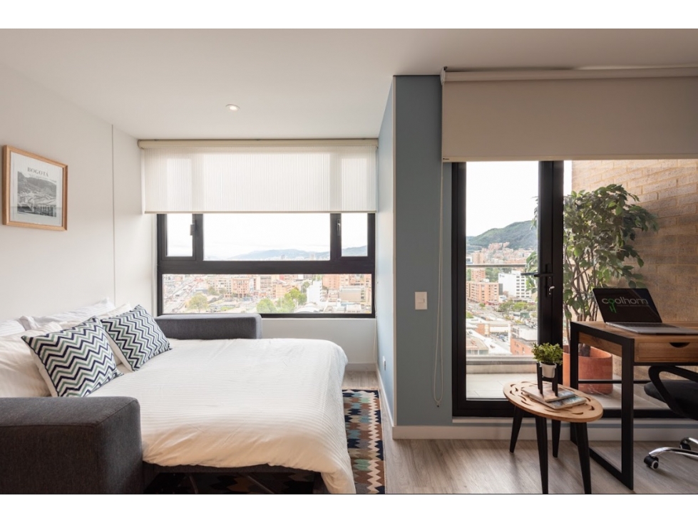VENDO MODERNO APARTAESTUDIO EDIF LIFE 72-QUINTA CAMACHO-INVERSION — foto 4