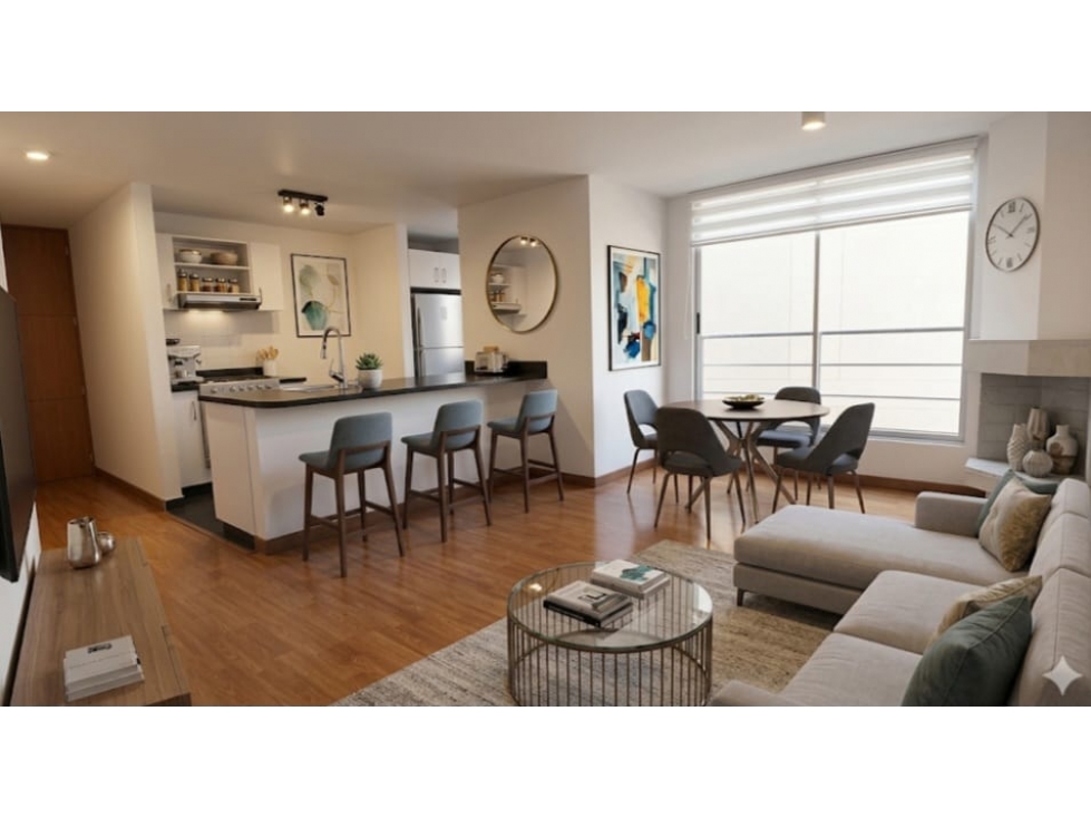VENDO MODERNO APARTAMENTO DUPLEX INTERIOR CHAPINERO ALTO-77 M2 2HAB