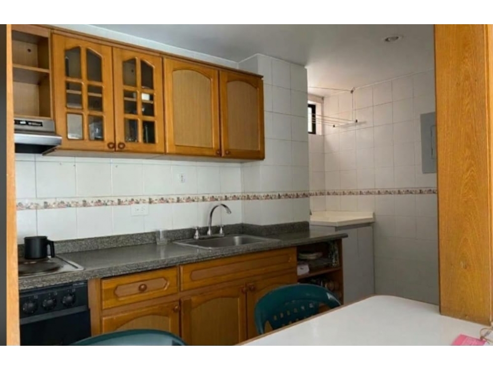 APARTAMENTO EN ARRIENDO EN EL VIRREY -VISTA A PARQUE- 50 M2 - 1 HAB — foto 4