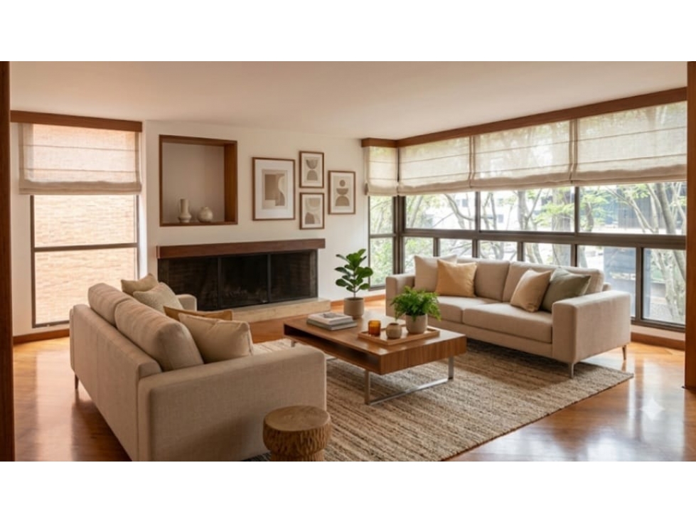 VENDO / ARRIENDO APARTAMENTO EXTERIOR NOGAL- 231 m²-4 HAB- 5º PISO