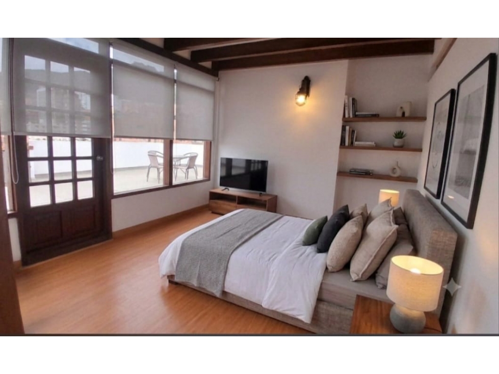 ARRIENDO DUPLEX EN EL NOGAL 2 HAB - TERRRAZA DE 35 M2 ULTIMO PISO — foto 6