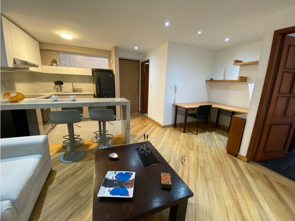 ARRIENDO APARTAMENTO AMOBLADO -CABRERA- 60 M2 - CRA 11 CON 86, — foto 5