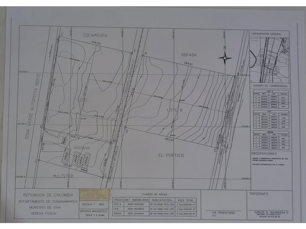 LOTE AUTOPISTA NORTE CHIA ZONA ORIENTAL 33 MM2 — foto 4