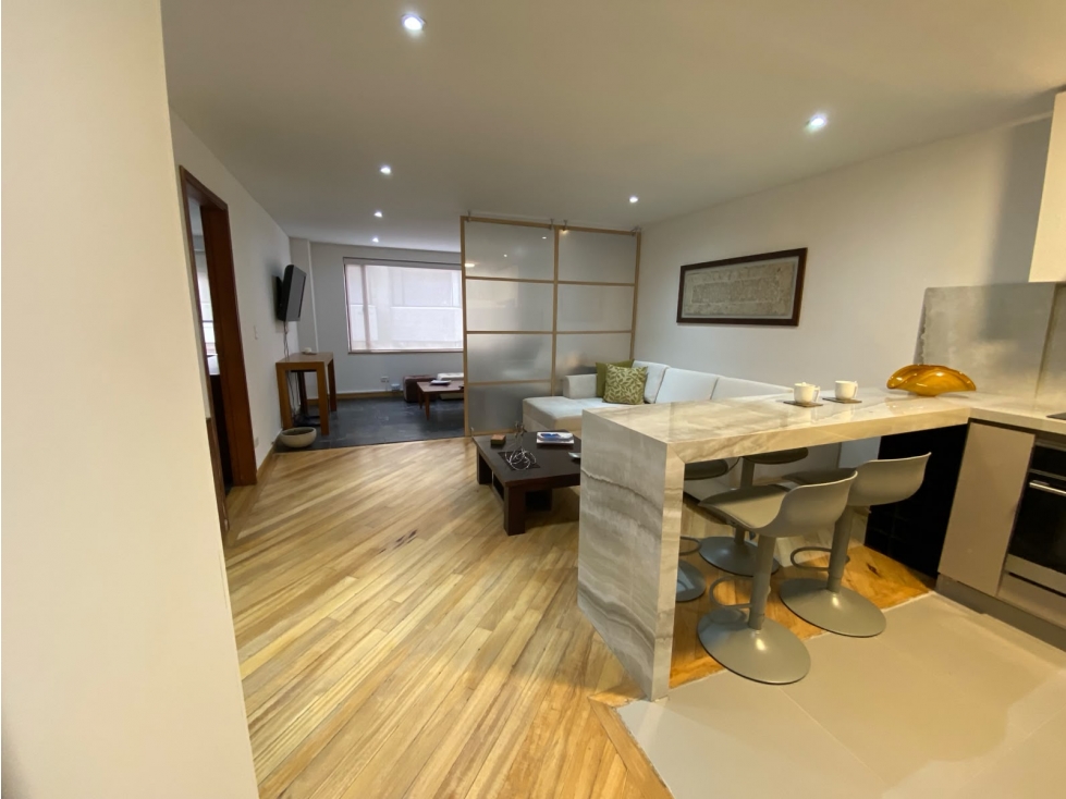 ARRIENDO APARTAMENTO AMOBLADO -CABRERA- 60 M2 - CRA 11 CON 86, — foto 4