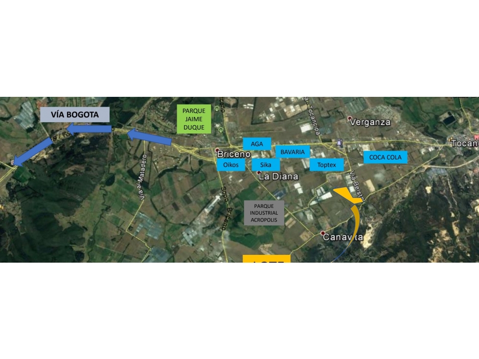 LOTE PARA DESARROLLO TOCANCIPA VIA SOPO VEREDA CANAVITA NORTE BOGOTA - 5