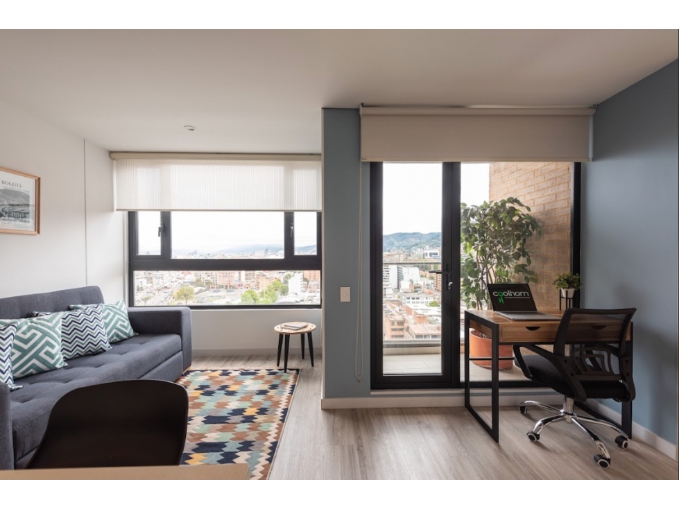 VENDO MODERNO APARTAESTUDIO EDIF LIFE 72-QUINTA CAMACHO-INVERSION — foto 5