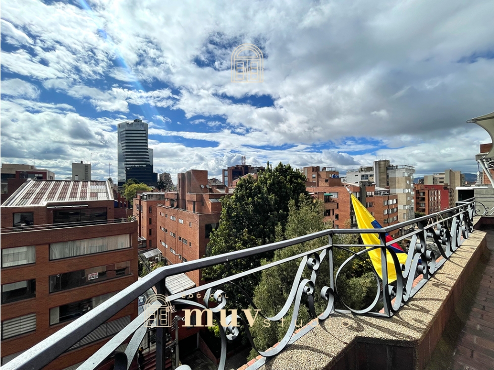 VENTA BOGOTA APTO. PH CON TERRAZA CHICO NORTE PENTHOUSE BUEN TAMAÑO