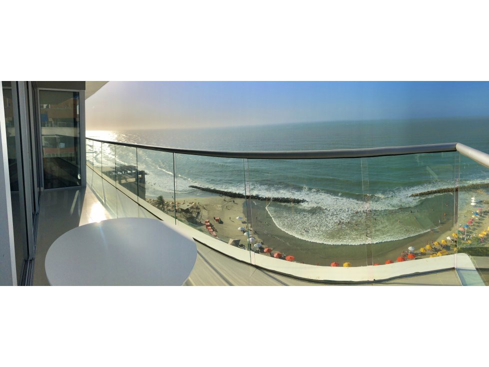 ARRIENDO POR DIA MORROS CITY 2 ALCOBA VISTA AL MAR 1201 CARTAGENA — foto 2