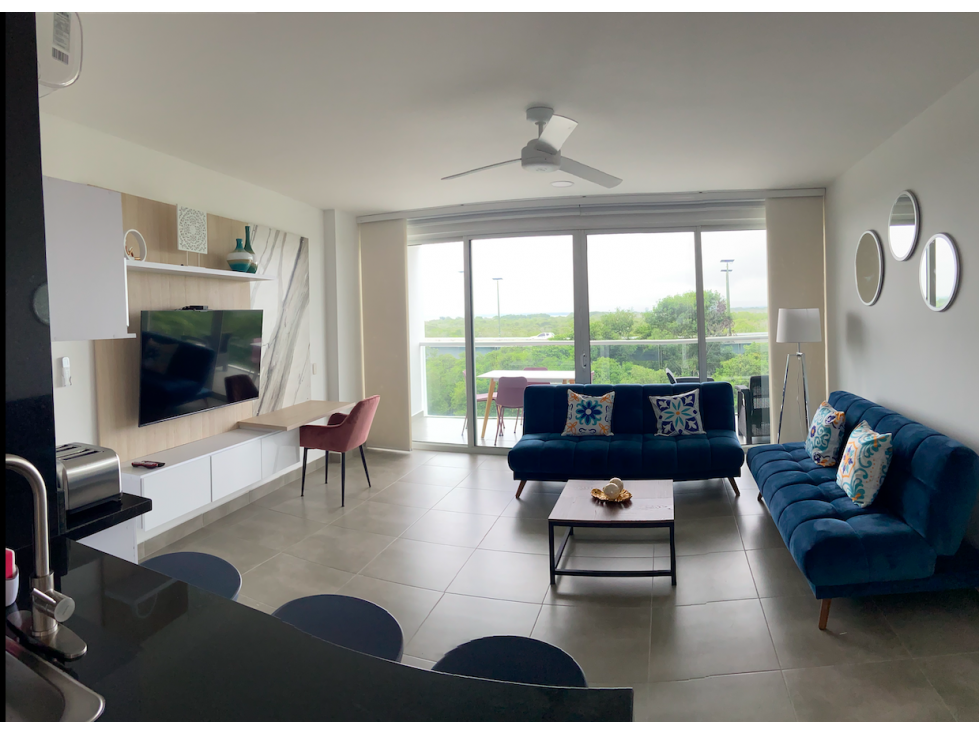 ALQUILER ARRIENDO VACACIONAL MORROS 3 1 ALCOBA CARTAGENA - 2