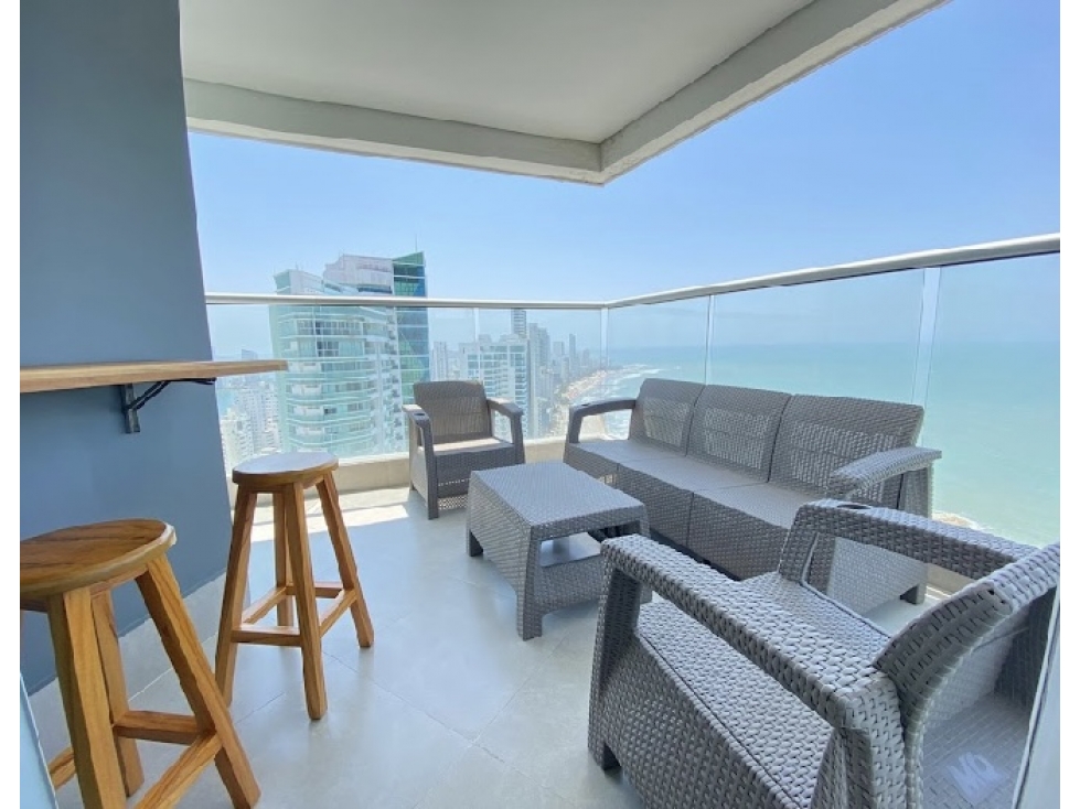Alquiler vacacional 2 habitaciones en Bocagrande Cartagena — foto 3