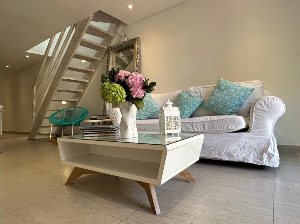 Apartamento en Venta Centro Histórico Cartagena 2 Habitaciones Dúplex