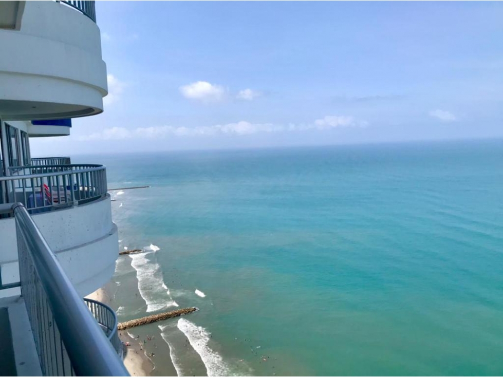 VENTA APARTAMENTO CON VISTA AL MAR PALMETTO 1, CARTAGENA