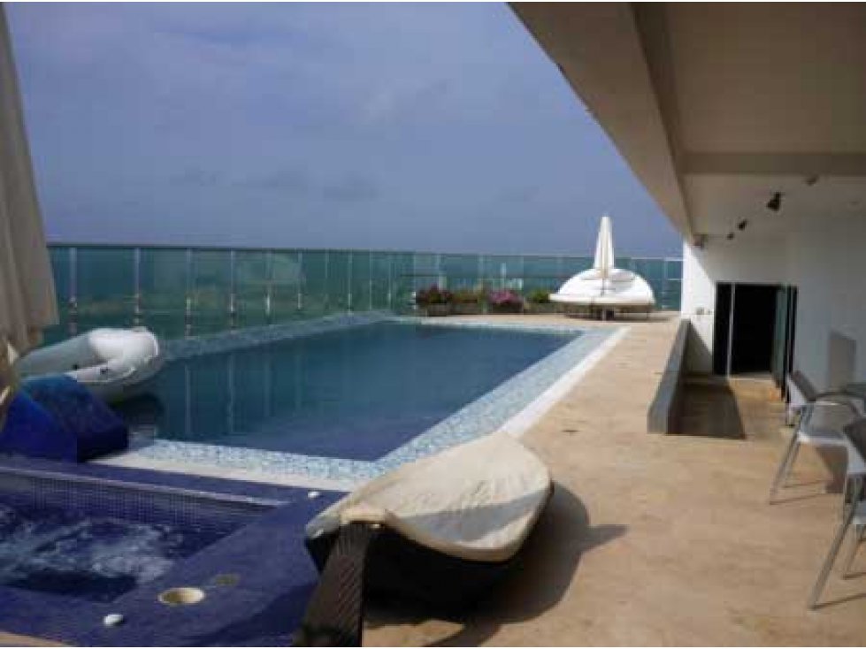 VENTA PENTHOUSE CON PISCINA PRIVADA BOCAGRANDE CARTAGENA — foto 5