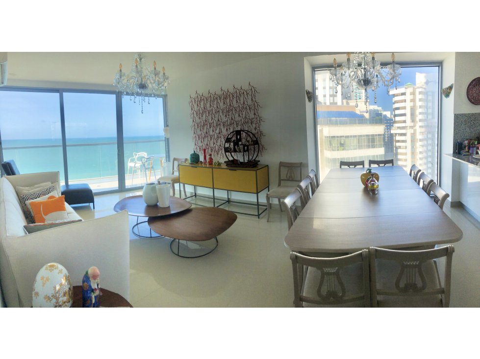 ARRIENDO POR DIA MORROS CITY 2 ALCOBA VISTA AL MAR 1201 CARTAGENA