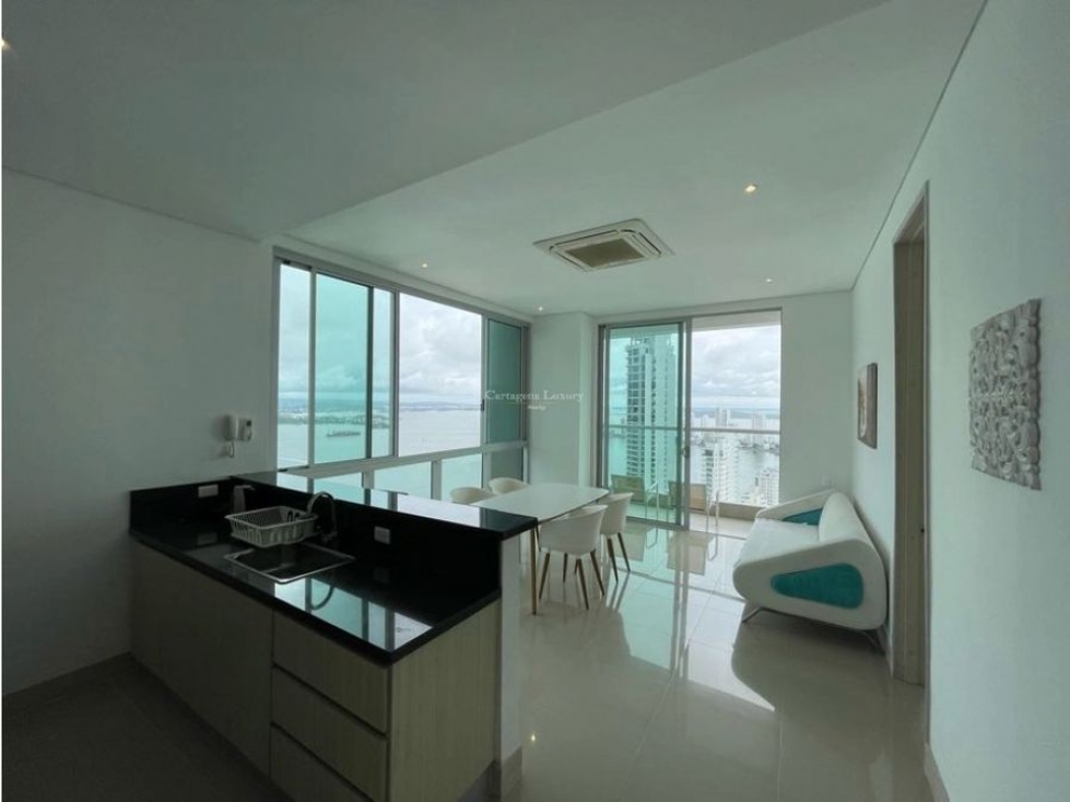 APARTAMENTO PENTHOUSE FRENTE AL MAR BOCAGRANDE CARTAGENA — foto 3