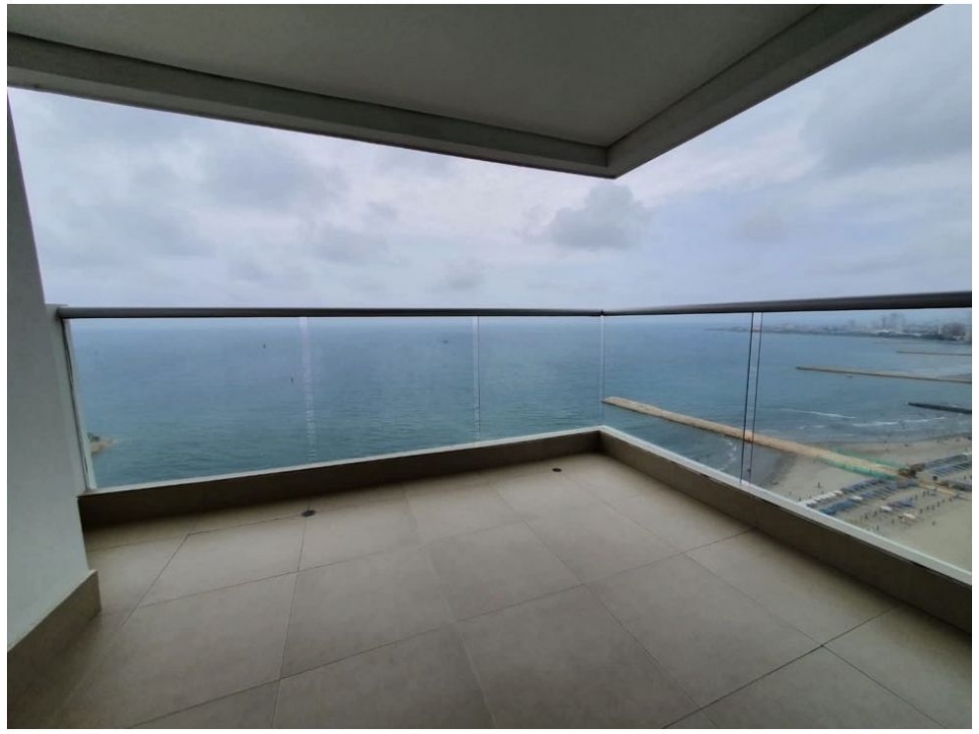venta de apartamento en edificio Palmetto Beach vista al mar cartagena — foto 2