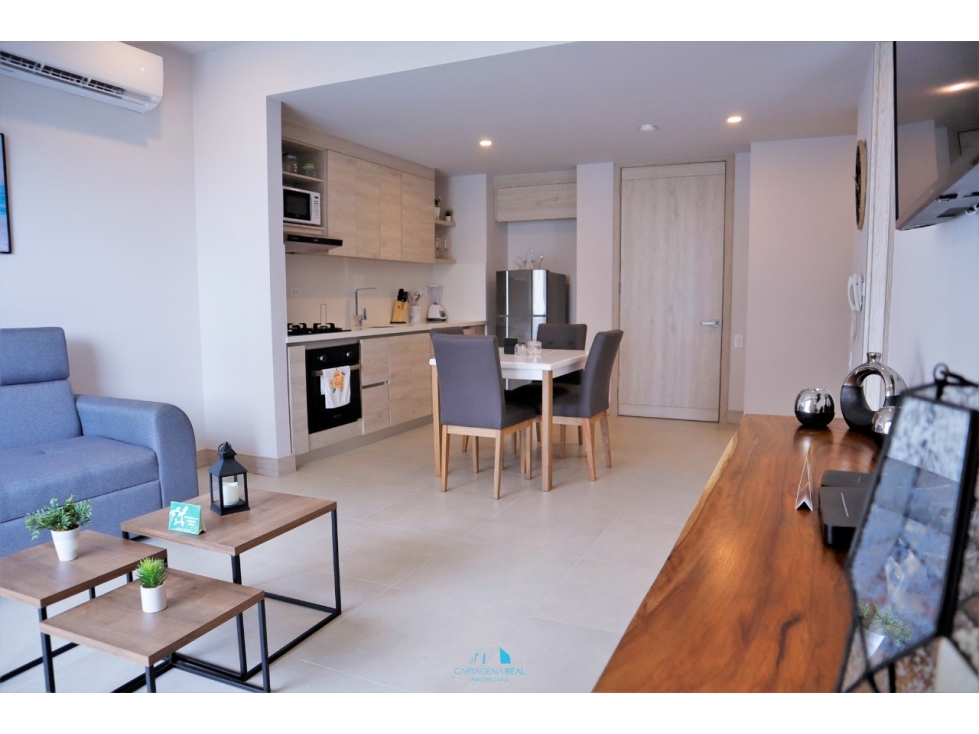 Arriendo apartamento de 1 Habitación por días en Morros ío cartagena — foto 5