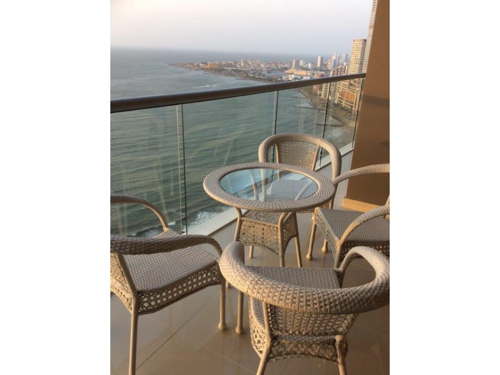 ARRIENDO APARTAMENTO MORROS CITY 2 ALCOBAS PISO 29 BOCAGRANDE — foto 2