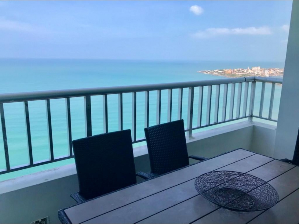 VENTA APARTAMENTO CON VISTA AL MAR PALMETTO 1, CARTAGENA — foto 3