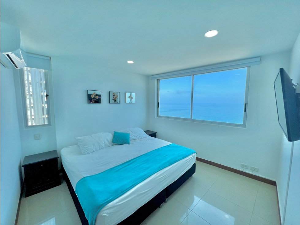 VENTA APARTAMENTO CON VISTA AL MAR PALMETTO 2 ALCOBAS cartagena — foto 4