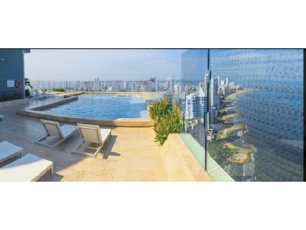 Arriendo AIRBNB apartamento dos habitaciones en Bocagrande Cartagena