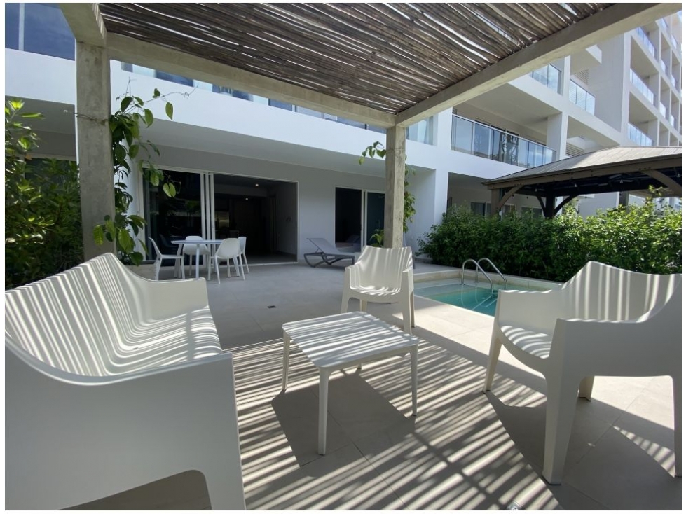VENTA APARTAMENTO 1 ALCOBAS MORROS ÍO CON PISCINA PRIVADA CARTAGENA — foto 2