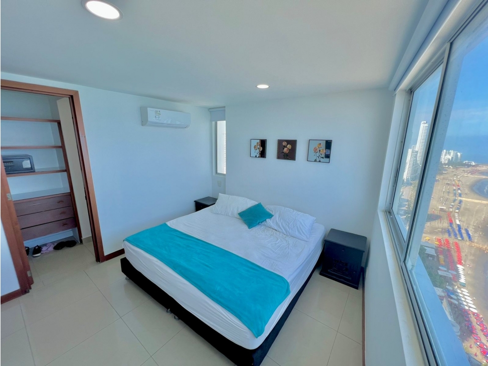 VENTA APARTAMENTO CON VISTA AL MAR PALMETTO 2 ALCOBAS cartagena — foto 5
